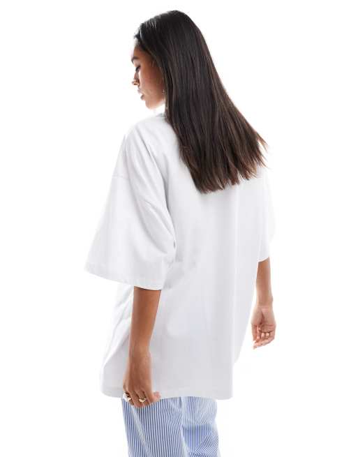 COLLUSION slogan oversized tee