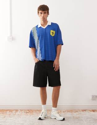 Collusion Soccer T-shirt In Blue