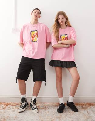 Collusion Soda Can Print Graphic T-shirt