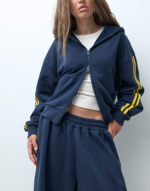 COLLUSION sportowe XL luźne joggery w kolorze granatowym, 2 z 5