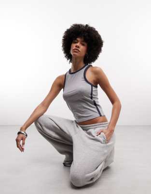 Collusion Sports Tank Top-gray