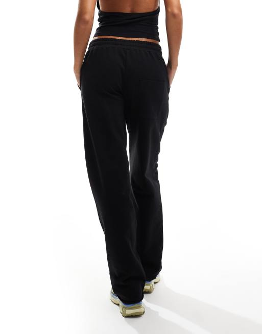 COLLUSION straight leg jogger in black, 4 of 5