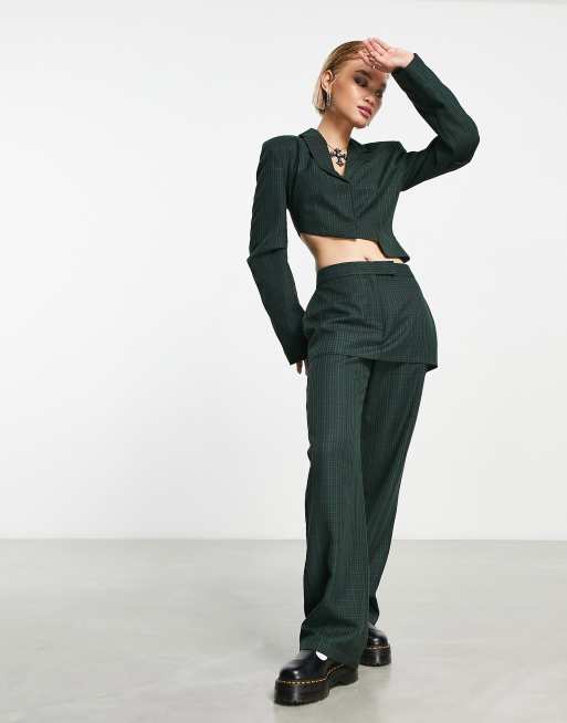 Evening pants best sale with overskirt