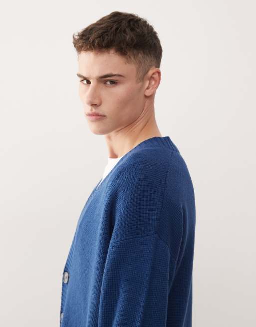 COLLUSION – Strickjacke in Marineblau, 4 von 5