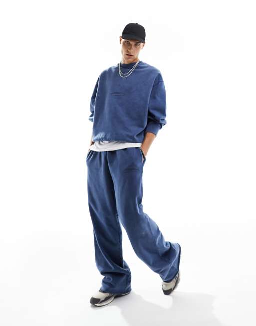 COLLUSION STUDIOS sweatpants in blue