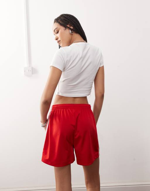 COLLUSION - Super cropped T-shirt met korte mouwen in wit, 3 van 4