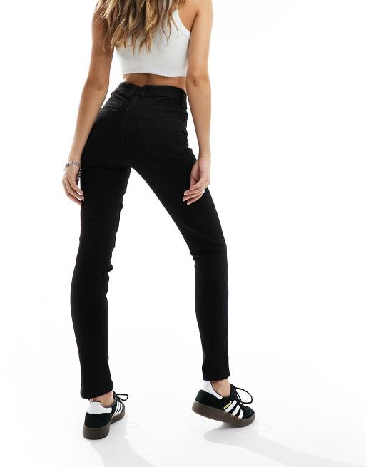 COLLUSION – Svarta, skinny jeans med hög midja, 2 av 5