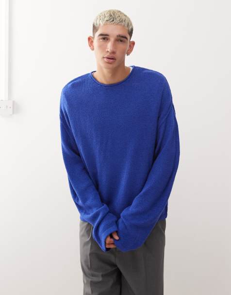 COLLUSION sweat in blue - view 1