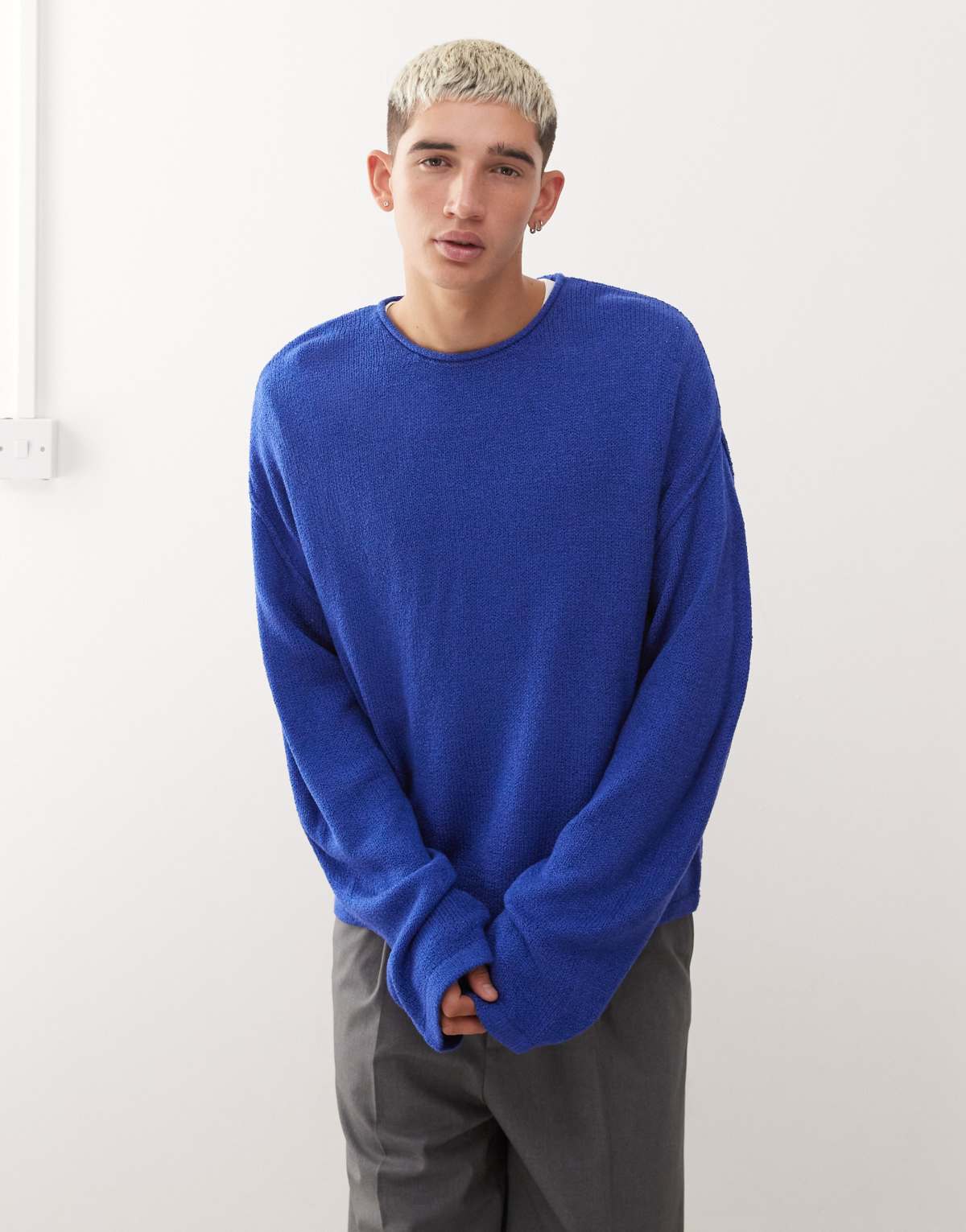 COLLUSION Sweat in blue