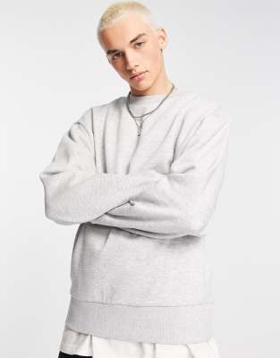COLLUSION - Sweat-shirt - Gris chiné