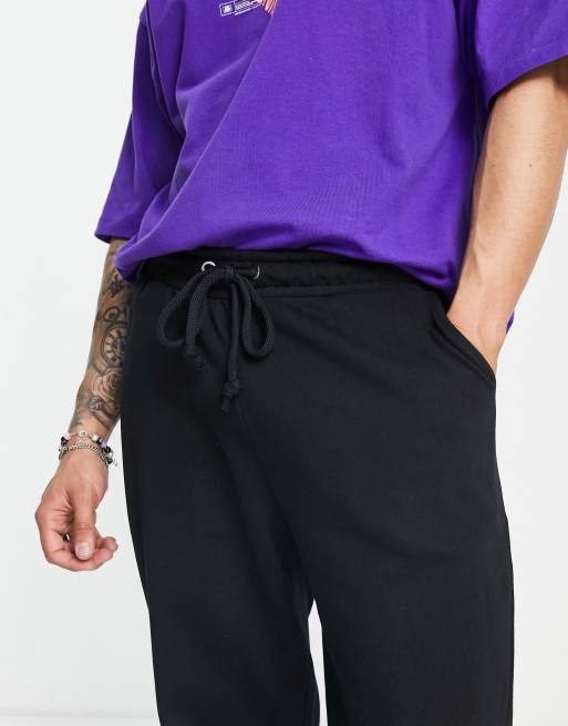 COLLUSION sweatpants in black