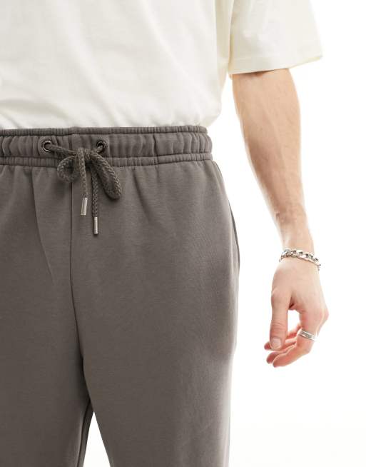 COLLUSION sweatpants in charcoal