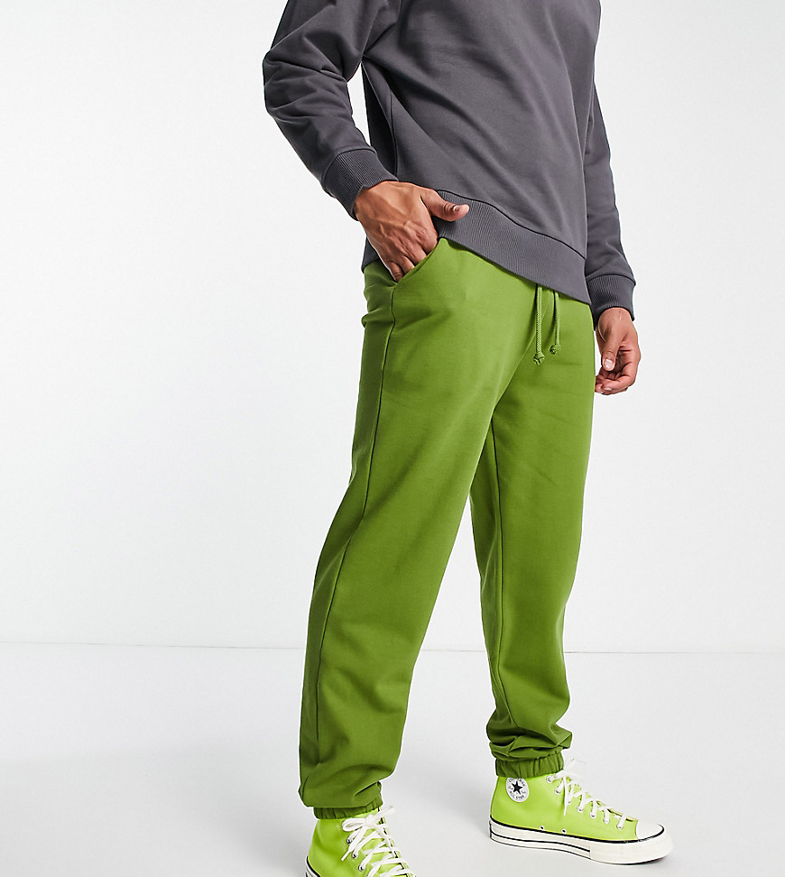 COLLUSION sweatpants in green