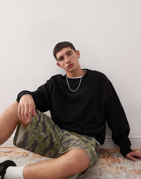 COLLUSION sweatshirt in black - view 1