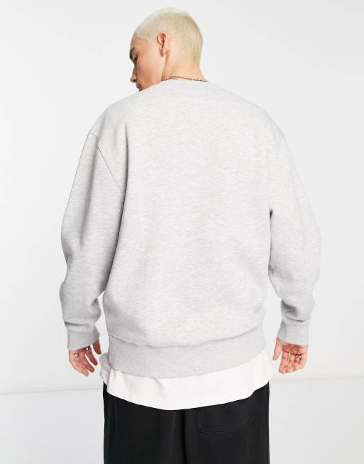 COLLUSION sweatshirt in grey marl, 2 of 4