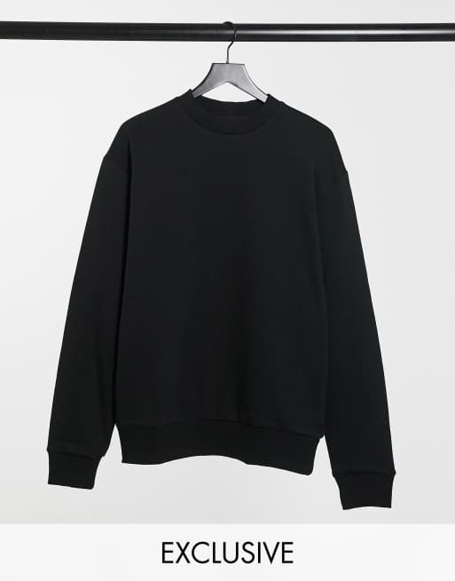 COLLUSION - Sweatshirt in zwart