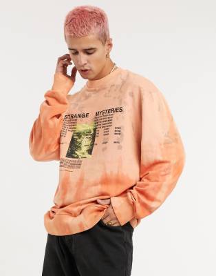 collusion tie dye sweatshirt