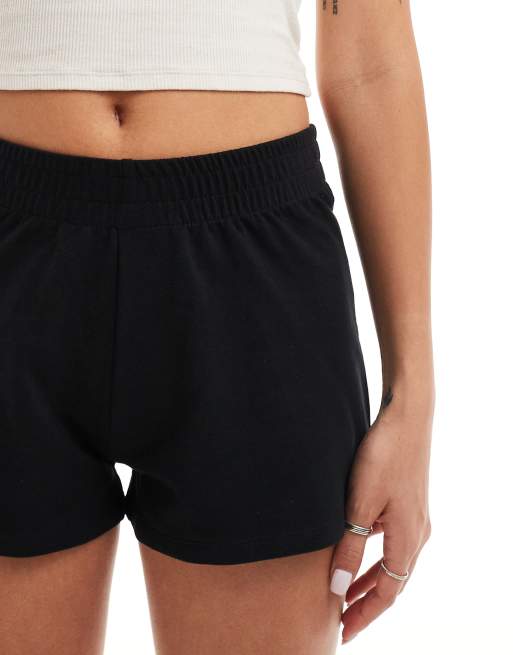 Collusion – Sweatshorts in Schwarz mit elastischem Bund und niedriger Taille, 5 von 5