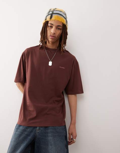 COLLUSION - T-shirt à logo - Marron - view 1