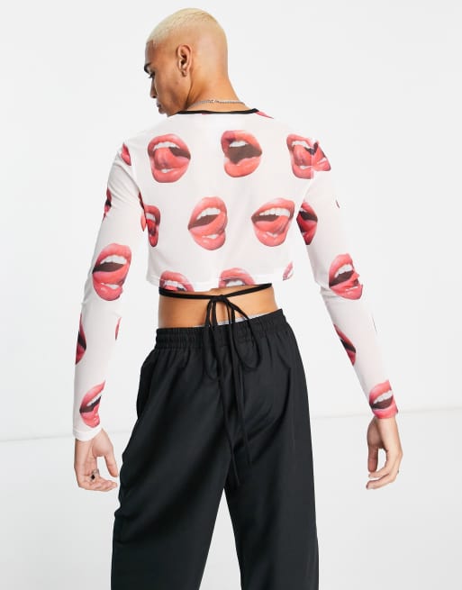 lips shirt forever 21