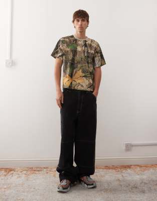 Collusion T-shirt In Multi