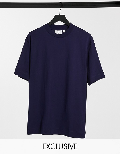 COLLUSION t-shirt in dark blue