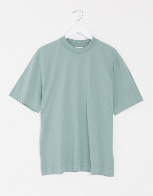 COLLUSION t-shirt in dusty green
