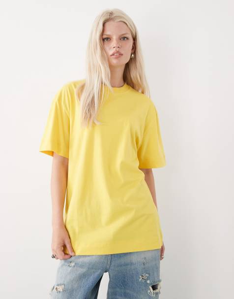 COLLUSION t-shirt in yellow - view 1
