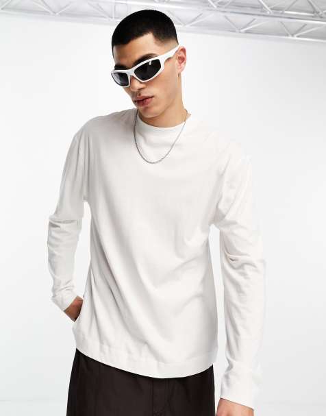 COLLUSION - T-shirt manches longues - Blanc - view 1