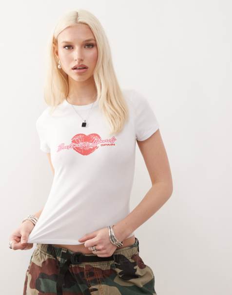 COLLUSION - T-shirt met grafische Island-print - view 1