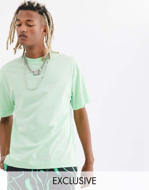 COLLUSION - T-shirt - Vert menthe