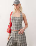 [Collusion] COLLUSION tailored halter top in multi (part of a set) 6 CHECK