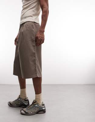 Collusion Tailored Jorts In Gray