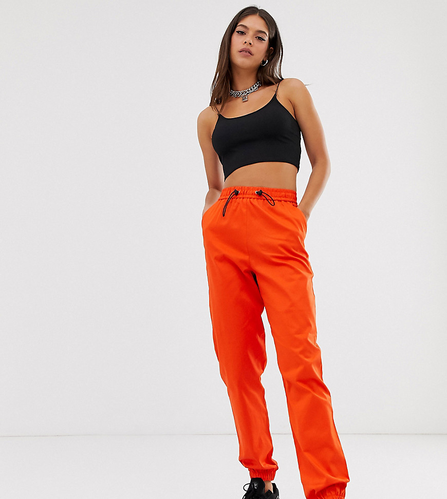 COLLUSION Tall cuffed cargo trouser-Pink