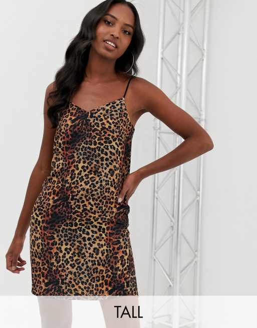 Animal cami outlet dress