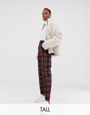 tall plaid pants