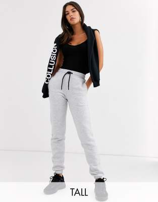 COLLUSION Tall skinny jogger in gray