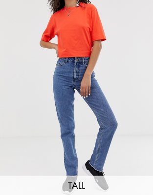 straight leg jeans for tall women