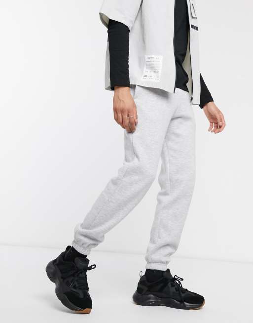 COLLUSION tapered joggers in grey
