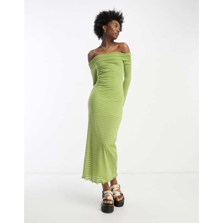 Bardot raven hot sale dress green