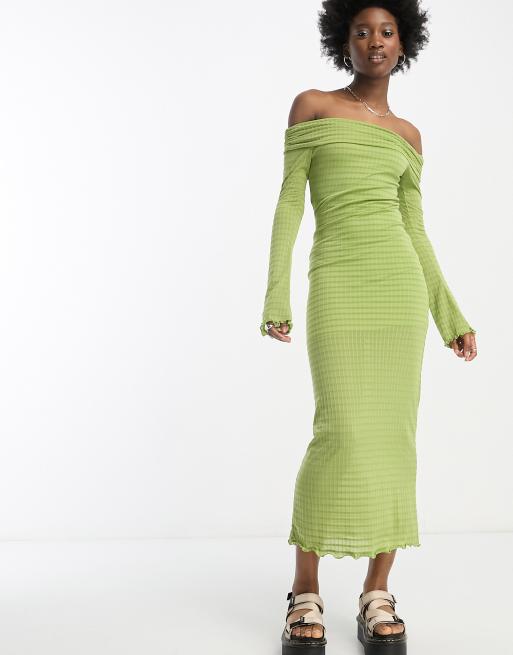 Bardot raven dress store green