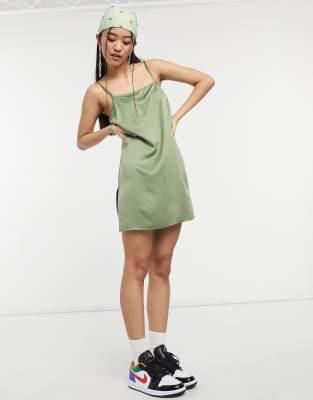 90s tank slip mini dress