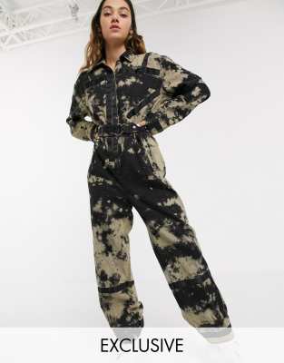 tie dye overall