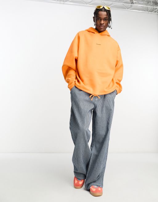 Bright orange clearance hoodie mens