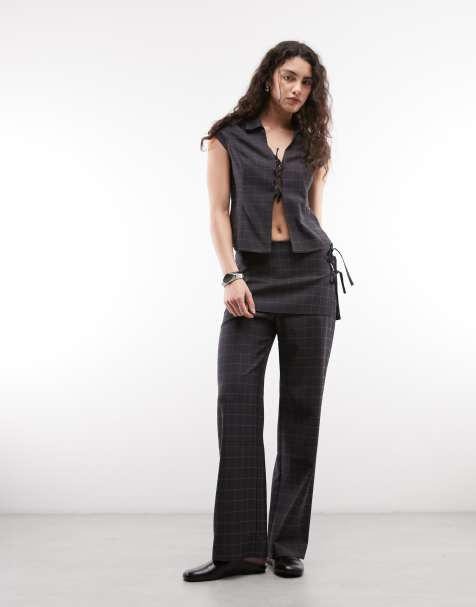 COLLUSION tie up shirt co-ord - view 1