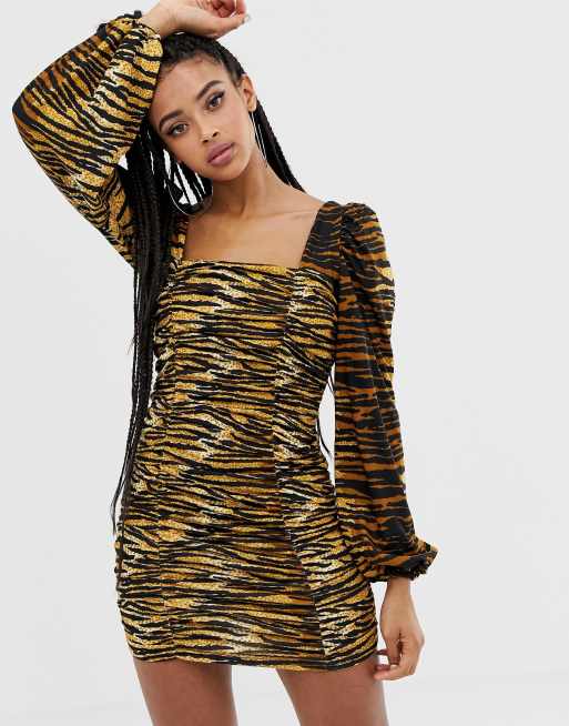 Asos tiger hot sale dress