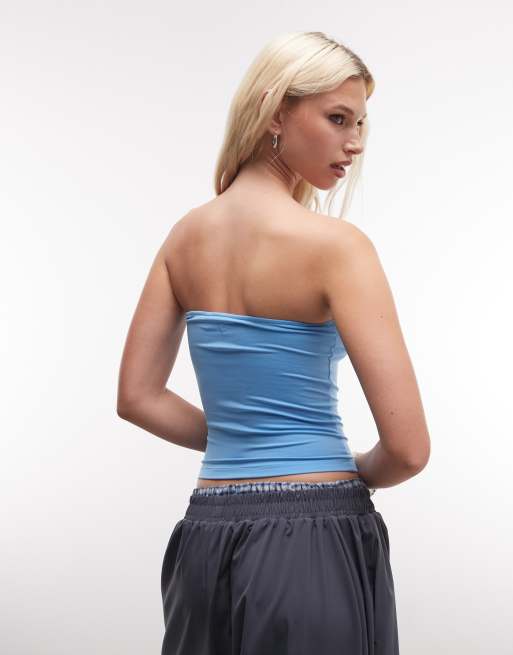 COLLUSION - Top bandeau - Bleu, 3 de 4