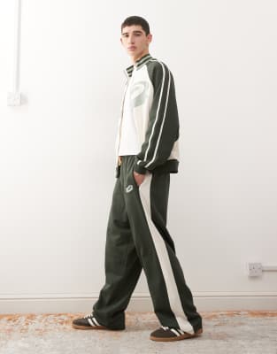 Collusion Track Sweatpants In White