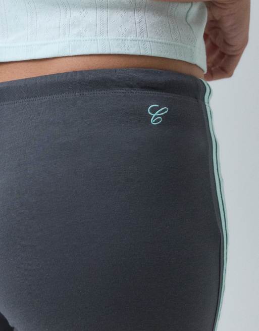 COLLUSION trainingsbroek met lage taille en skinny fit in grijs, 3 van 5
