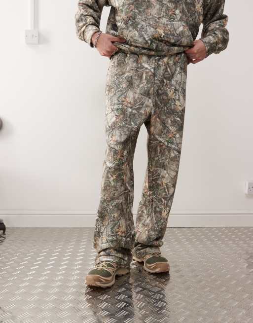 COLLUSION tree camo baggy sweatpants - part of a set